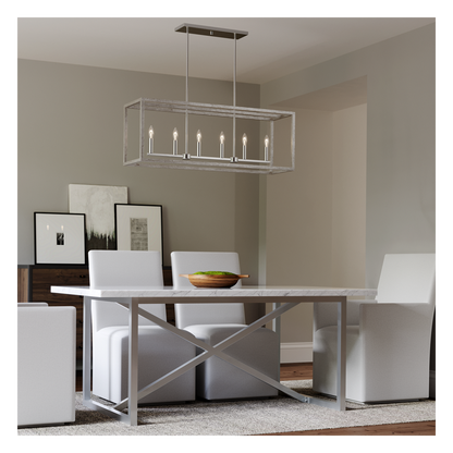Moffet Street Medium Linear Chandelier