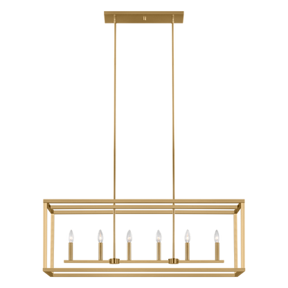 Moffet Street Medium Linear Chandelier