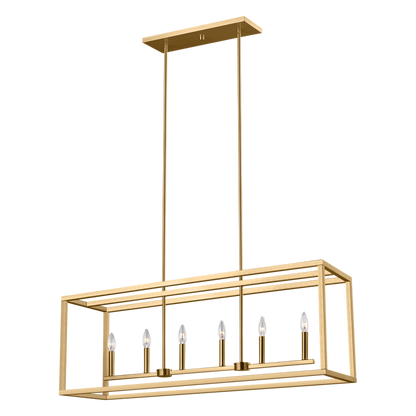 Moffet Street Medium Linear Chandelier