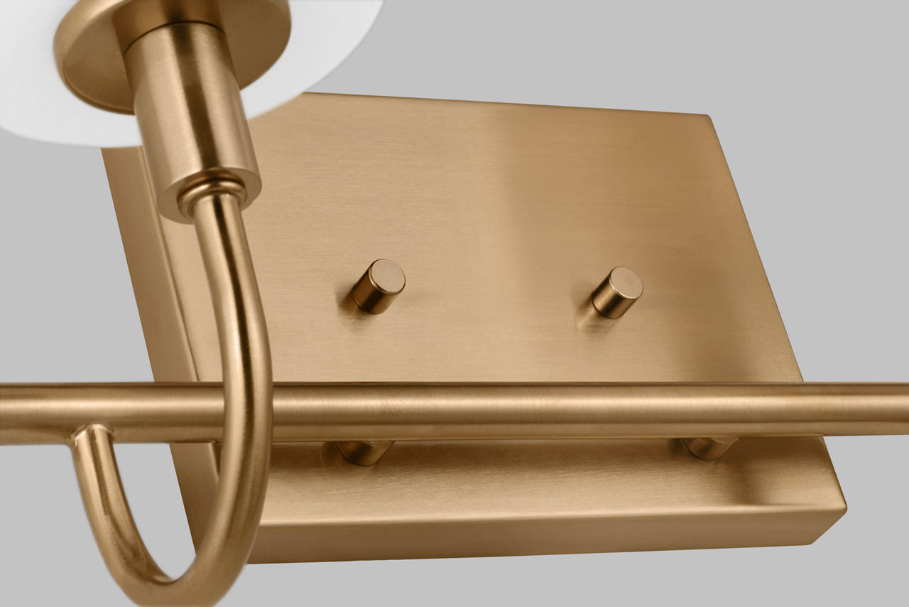 Oak Moore 2-Light Bath Sconce