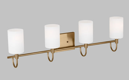 Oak Moore 4-Light Bath Sconce
