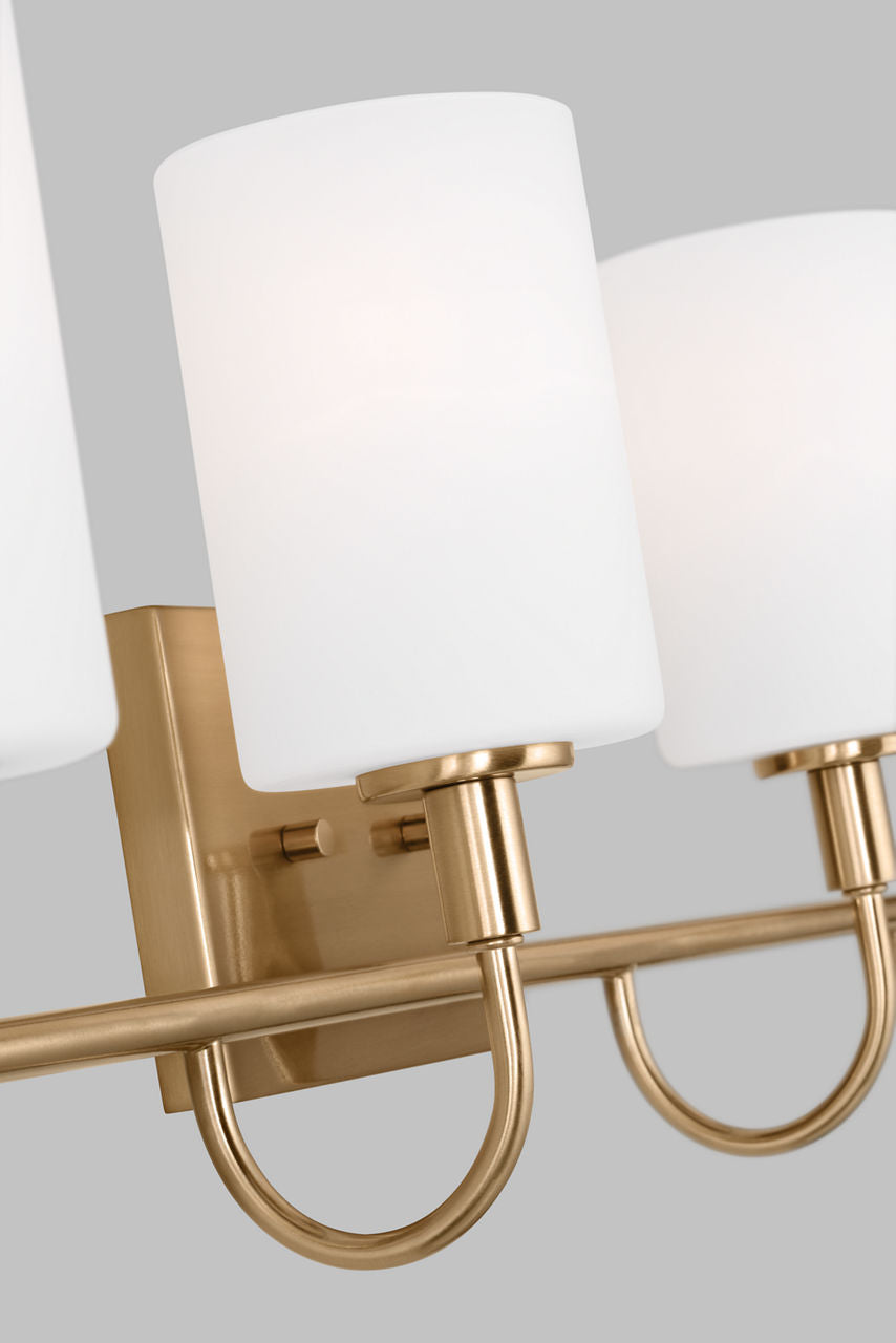 Oak Moore 4-Light Bath Sconce