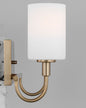 Oak Moore 2-Light Bath Sconce