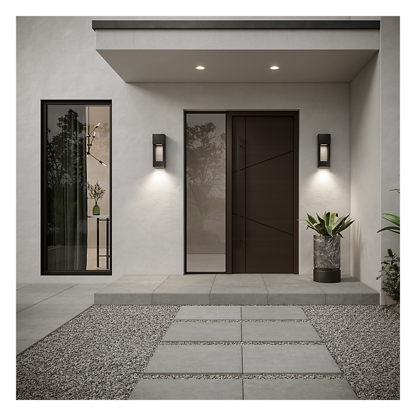 Testa Medium Wall Lantern