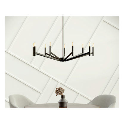 Vector 9-Light Chandelier
