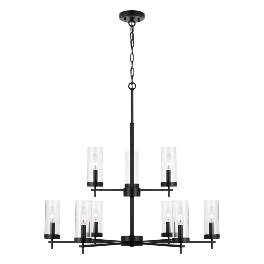 Zire 9-Light Chandelier