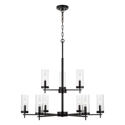 Zire 9-Light Chandelier