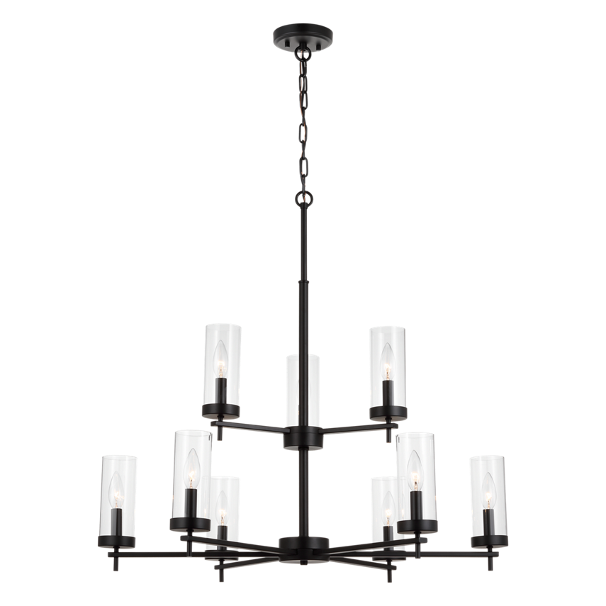 Zire 9-Light Chandelier