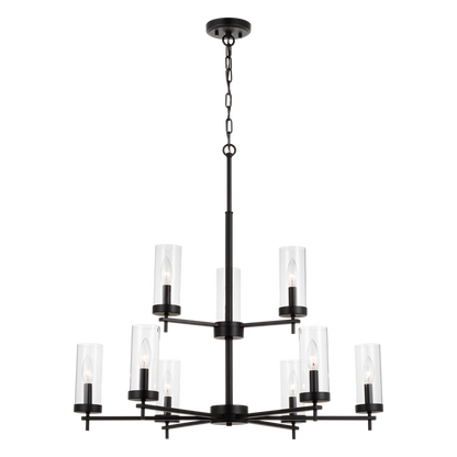 Zire 9-Light Chandelier