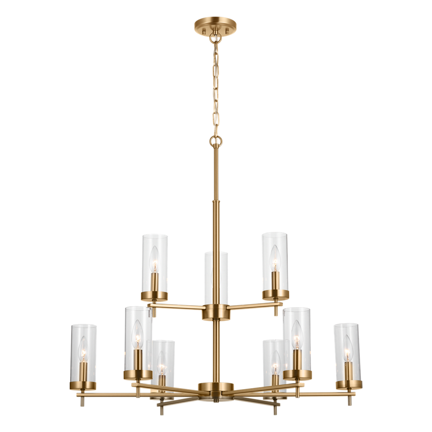 Zire 9-Light Chandelier