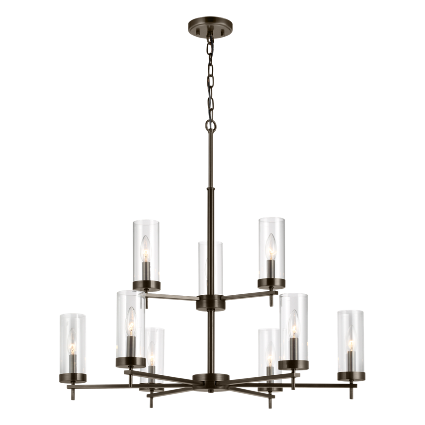 Zire 9-Light Chandelier