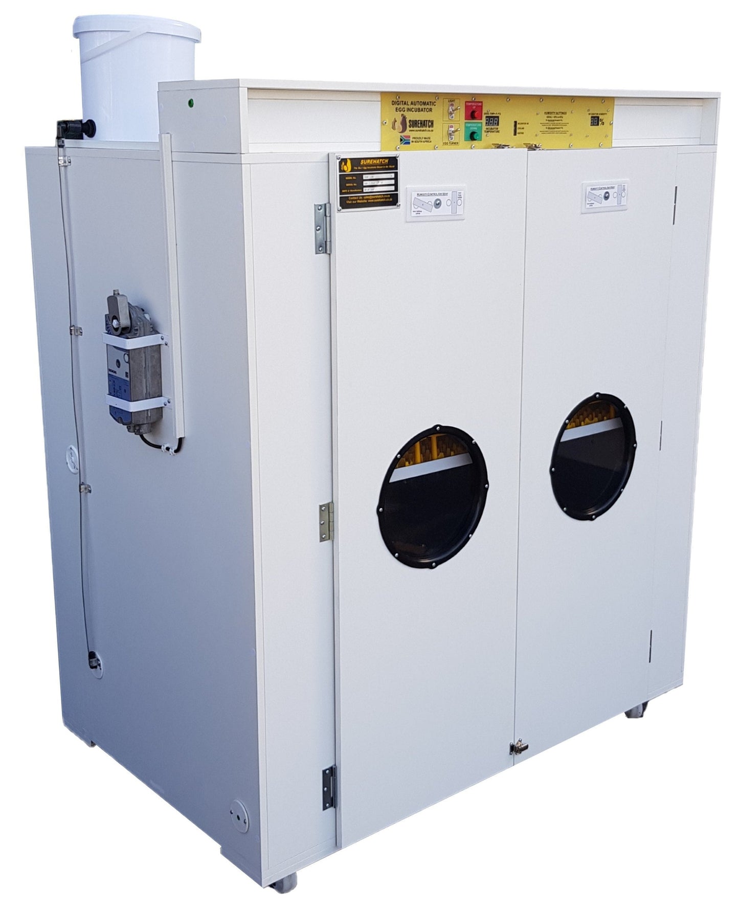 2000 Egg Incubator and Hatcher Combo - Fully Automatic Digital Model SH2000 Combo SuperHatch©