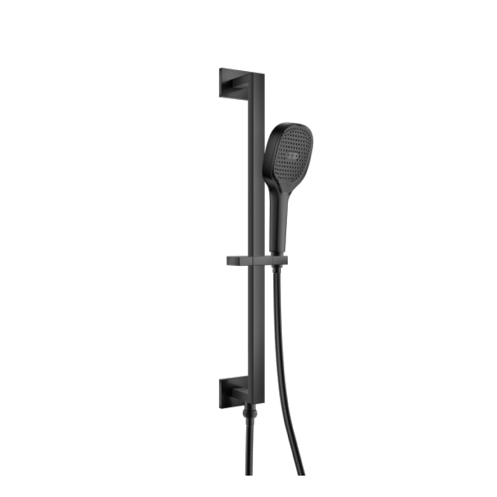 Flusso SHS.2019 Hand Shower Set with Slide Bar, Integrated Elbow & Hose