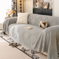 Plush Sherpa Fleece Sofa Throw Blanket, Soft & Cozy Furniture Protector for Couch
