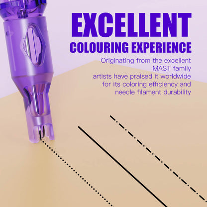 Mast SMP MAX Tattoo Cartridges Needles Permanent Makeup – Box of 20