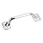 Sash Pull  4-1/16" x 1-1/8" in Polished Chrome Finish