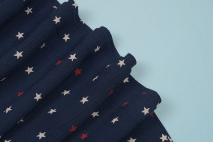 Blue Stars 4th of July Dress
