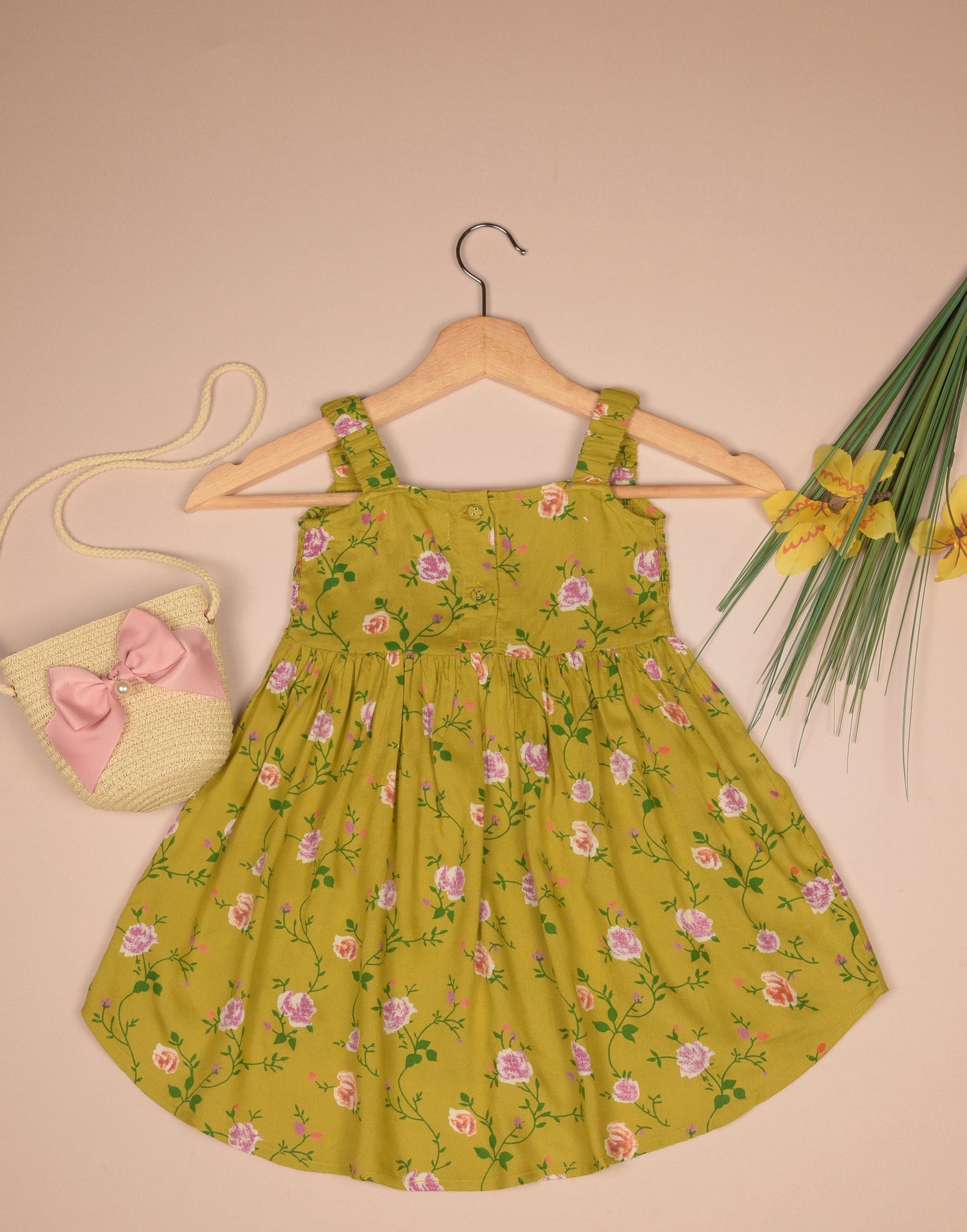 Smocking High & Low Dress