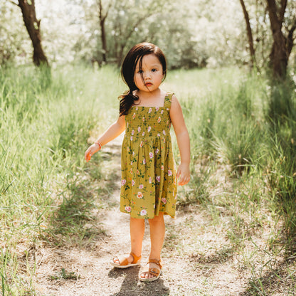 Smocking High & Low Dress