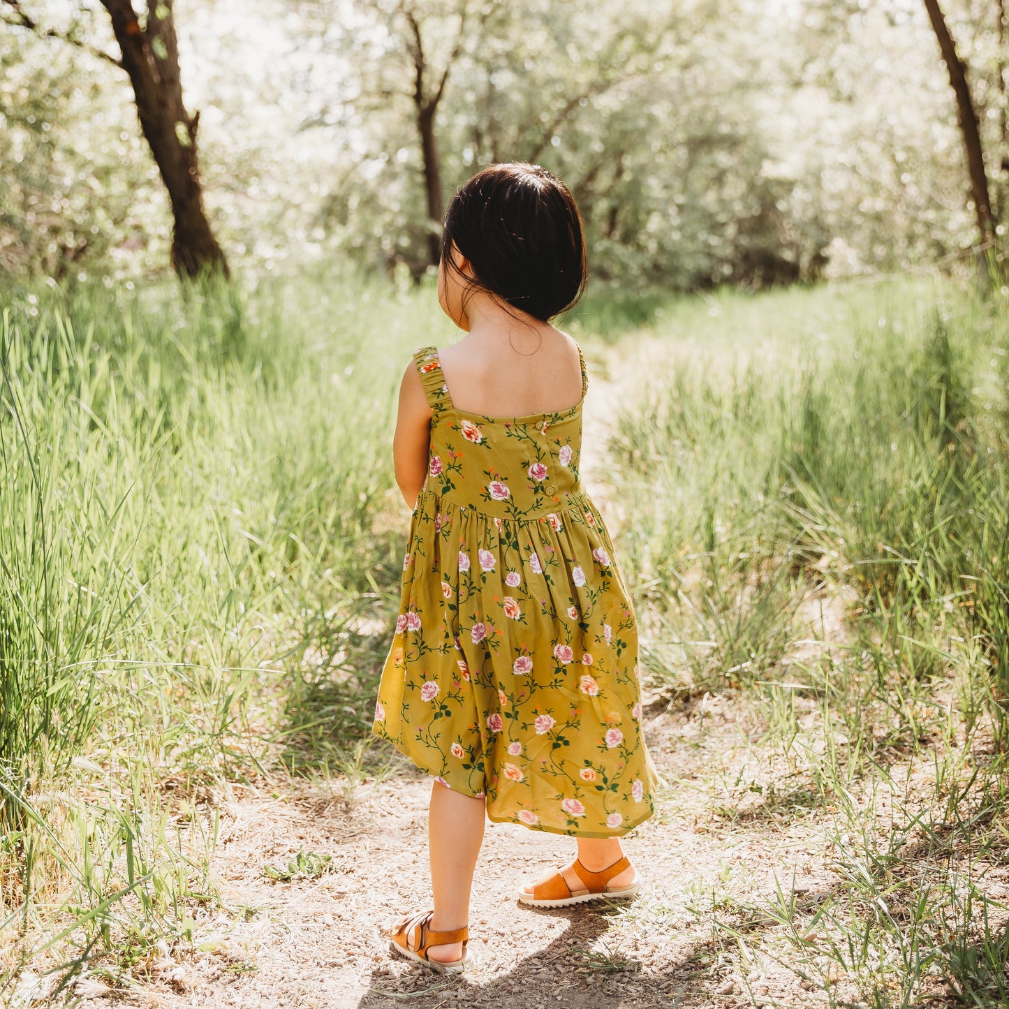 Smocking High & Low Dress