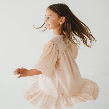 Embroidered Schiffli Dress