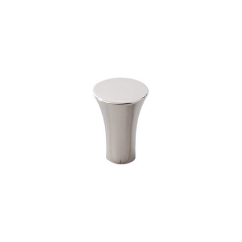 Tapered Knob 3/4 Inch Polished Stainless Steel