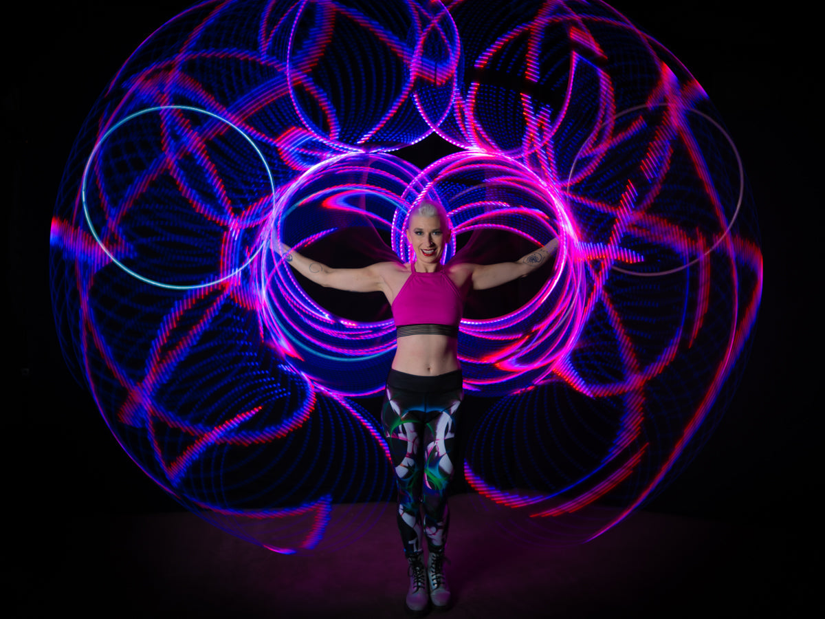 Ready To Ship Atomic V LED Hoops