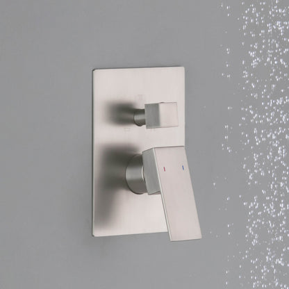 Quadro 3 Function Rough-in Valve Trim Plate
