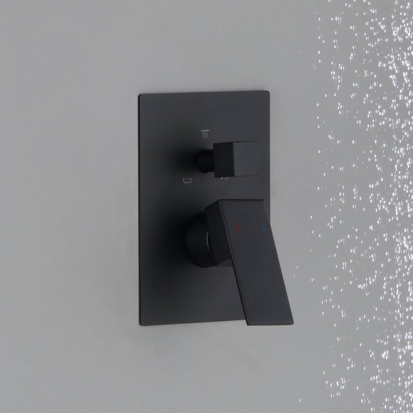 Quadro 3 Function Rough-in Valve Trim Plate