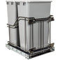 STORAGE WITH STYLE® Metal Soft-close Trashcan Pullout