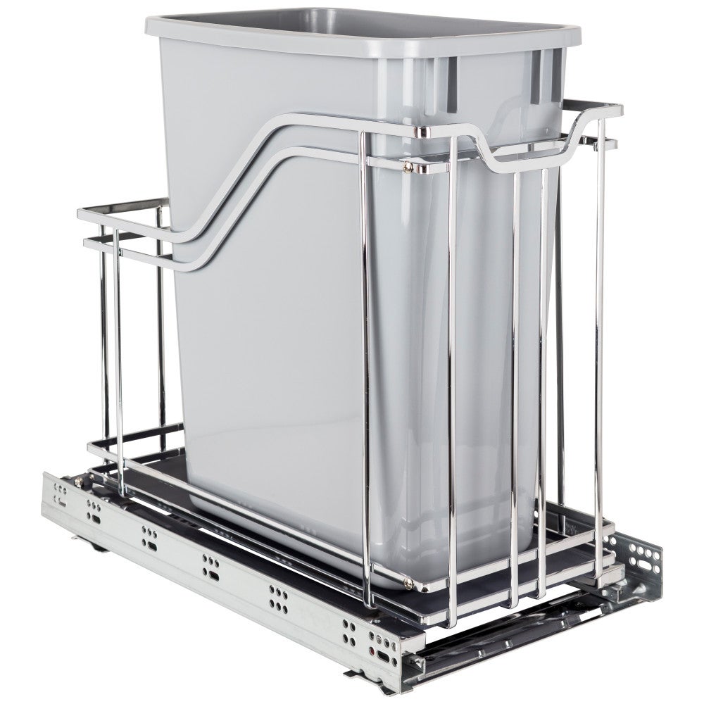 STORAGE WITH STYLE® Metal Soft-close Trashcan Pullout