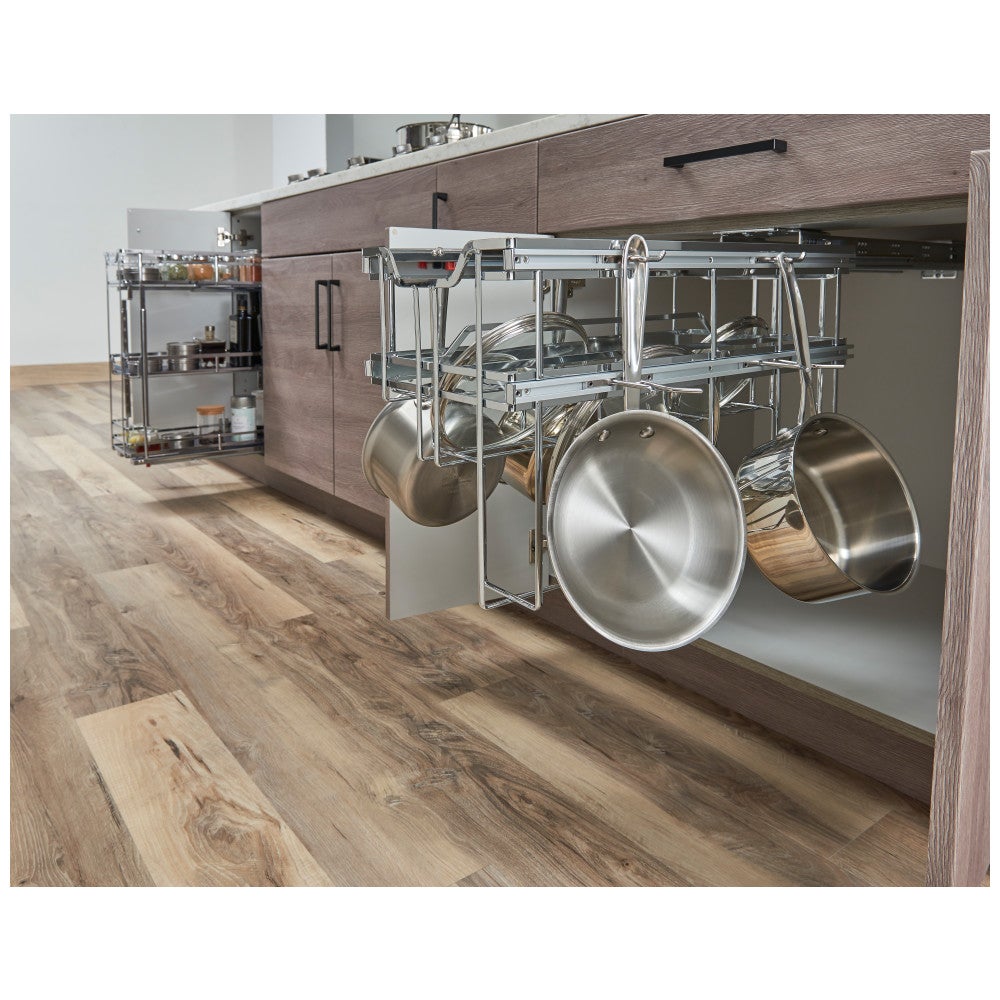 STORAGE WITH STYLE® Soft-close Hanging Pan Pullout
