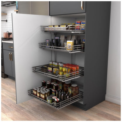 STORAGE WITH STYLE® Metal Soft-close Pullout Basket