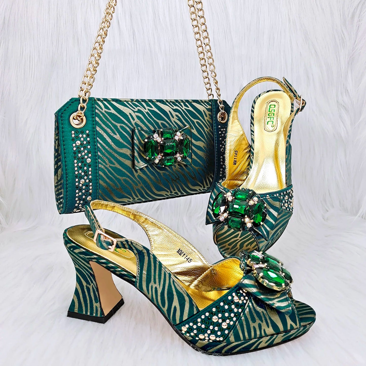 New Shoes And Bag Matching Set HRF1-9