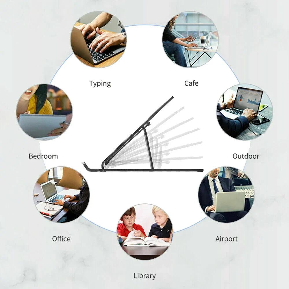 Portable Laptop Stand Notebook Stands Adjustable Ergonomic Laptop Support Base Holder for Macbook Computer Accessories Bracket