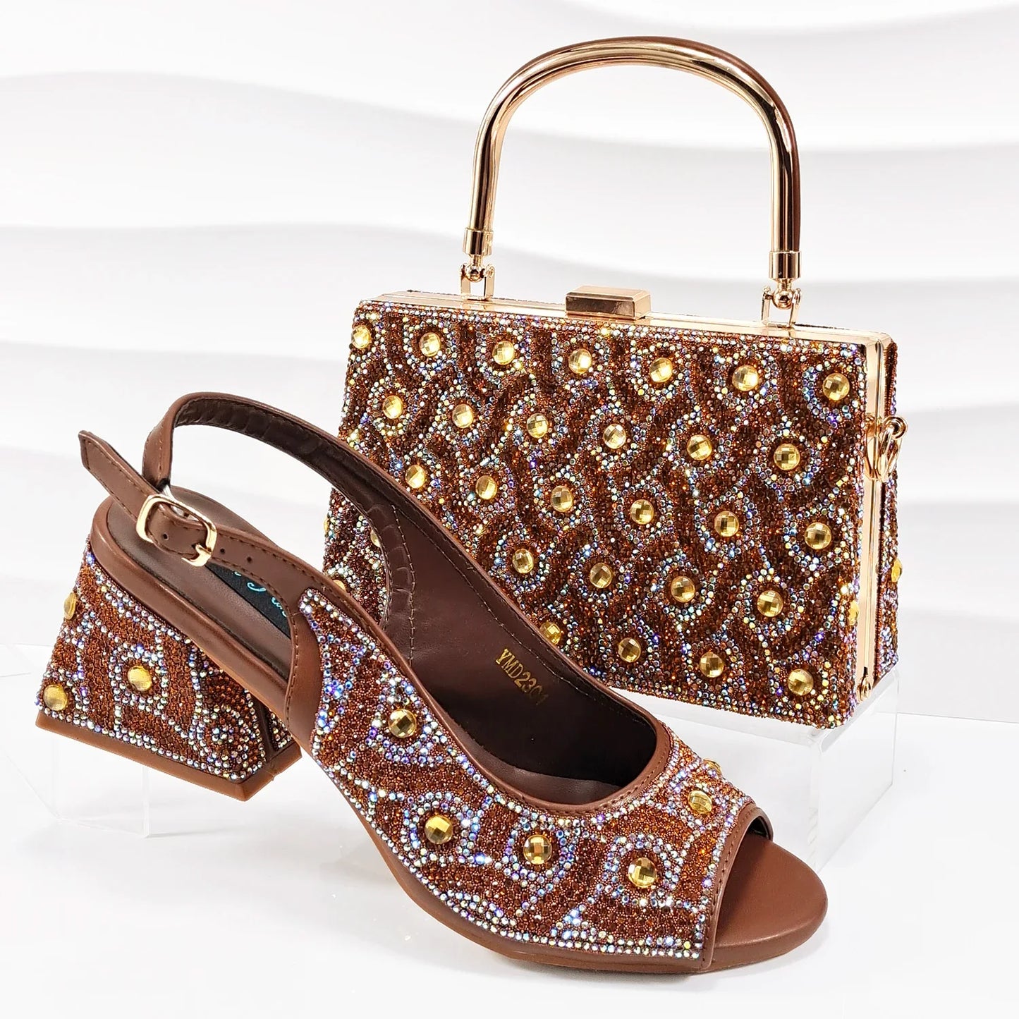 Italian Shoe and Bag Set New HMPE1-24