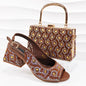 Italian Shoe and Bag Set New HMPE1-24