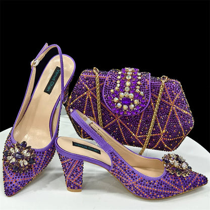 Italian Shoes And Bag Sets HDF1-30
