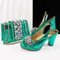 Lastest Italian Shoes with Matching Bag Set HFG1-2