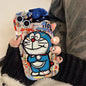 Lovely Doraemon Wave Phone Case