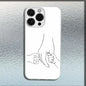 Mom Daughter Son Dad Hold Hands Phone Case