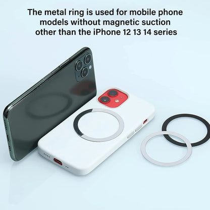 Magnetic Ring Holder For iPhone 14 13 12 Magnet Wall Mobile Phone Holder Magnetic Magsafe Car Phone Stand Universal iPad Phone