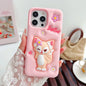 Kawaii Cartoon Berry Bear LinaBell Stitch Phone Case