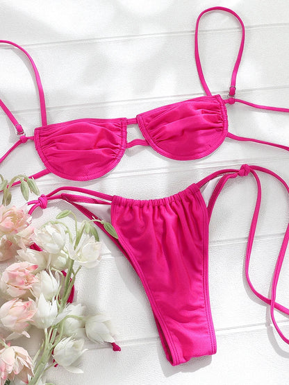 Zinnia two piece swimsuit