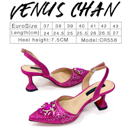 Italian Shoes and Bags Matching Set for Women INS New