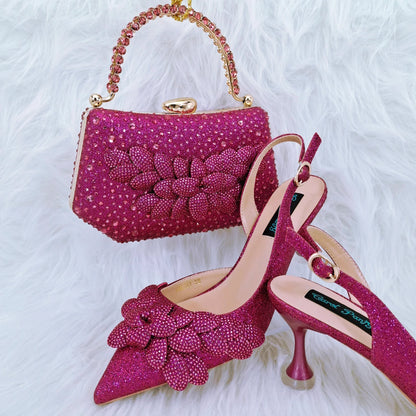 New Best Selling Handmade Bag and Shoes set