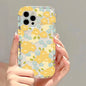 Flower Clear Cover Soft Fundas Phone Case