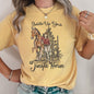 Saddle Up Your Jingle Horse, Christmas, Cowgirl, Cowboy, Country, Western, Comfort Colors Tshirt