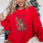 Saddle Up Your Jingle Horse, Christmas, Cowgirl, Cowboy, Country, Western Sweatshirt