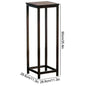 2-Tier Bamboo Plant Stand - Indoor/Outdoor Multi-Plant Holder